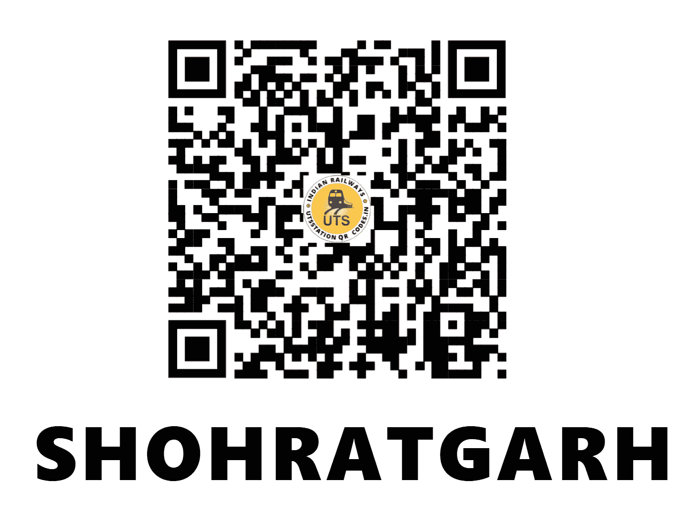 UTS QR Code for SHOHRATGARH - SOT (NE - UTTAR PRADESH)